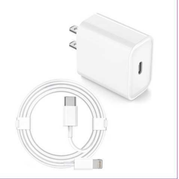 CARGADOR IPH 12 / 12 PRO / 12 PRO MAX 20W + CABLE TIPO C A IPH / APPLE