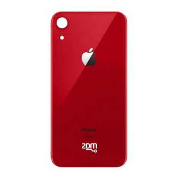 TAPA POSTERIOR IPH XR / HUECO GRANDE / APPLE / ROJO
