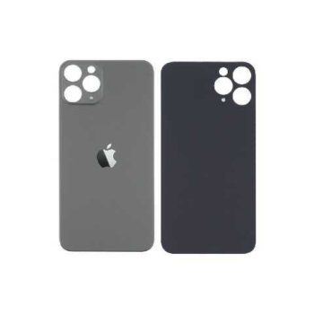 TAPA POSTERIOR IPH 12 PRO / HUECO GRANDE / APPLE / NEGRO