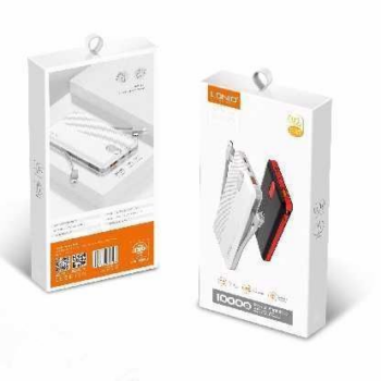 POWER BANK LDNIO PL1013 / 10000 mAh 3.0A / 3 EN 1 / TIPO C / V8 / IPH - INPUT USB C