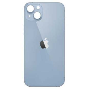 TAPA POSTERIOR IPH 14 / HUECO GRANDE / APPLE / AZUL