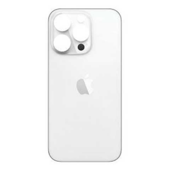 TAPA POSTERIOR IPH 14 PRO MAX / HUECO GRANDE / APPLE / BLANCO