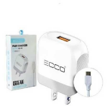 CARGADOR ECCO TURBO 30W / EC30W / TIPO C - C