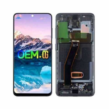 DISPLAY + TACTIL S21 PLUS / C/MARCO / OLED / SAMSUNG / NEGRO