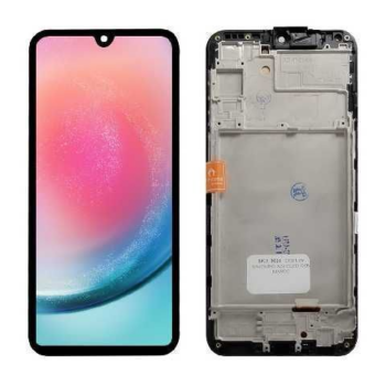 DISPLAY + TACTIL A24 / C/MARCO / VERSION 5G / OLED / SAMSUNG / NEGRO