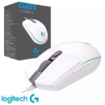 MOUSE LOGITECH GAMING G203 / BLANCO