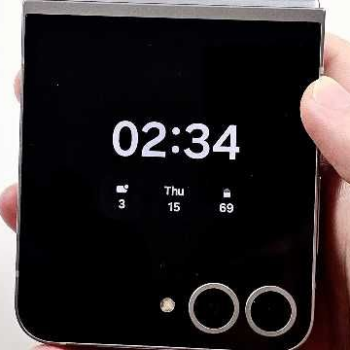 DISPLAY + TACTIL EXTERNO Z FLIP 6 / OEM / SAMSUNG / NEGRO
