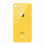 TAPA POSTERIOR IPH XR / HUECO GRANDE / APPLE / AMARILLO