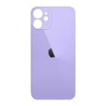 TAPA POSTERIOR IPH 12 MINI / HUECO GRANDE / APPLE / MORADO