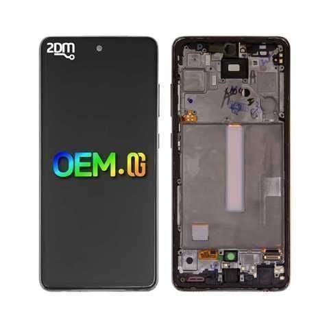 3758_imagen_1.png DISPLAY + TACTIL A52 / A52S / C/MARCO / OLED / BORDE ORIG / SAMSUNG / NEGRO - Imagen 1