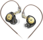 AUDIFONOS KZ EDX PRO C/MIC / NEGRO - Imagen 2