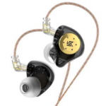 AUDIFONOS KZ EDX PRO C/MIC / NEGRO