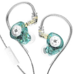 AUDIFONOS KZ EDX PRO C/MIC / CYAN - Imagen 2