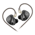 AUDIFONOS KZ CASTOR HARMAN VER BAJO MEJORADA C/MIC / NEGRO