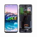 DISPLAY + TACTIL S21 PLUS / C/MARCO / OLED / SAMSUNG / NEGRO