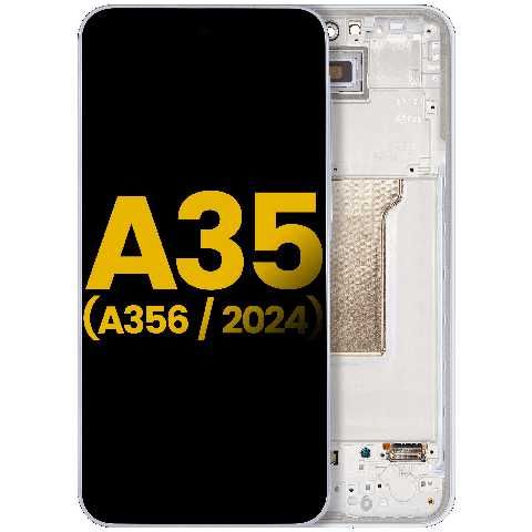 4337_imagen_1.png DISPLAY + TACTIL A35 / OEM / C/MARCO / SAMSUNG / NEGRO - Imagen 1