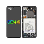 DISPLAY + TACTIL S21 / C/MARCO ORIG / SAMSUNG / NEGRO