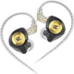 AUDIFONOS KZ EDX ULTRA C/MIC / NEGRO