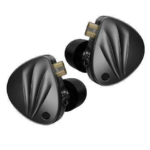 AUDIFONOS KZ KRILA C/MIC / NEGRO - Imagen 2