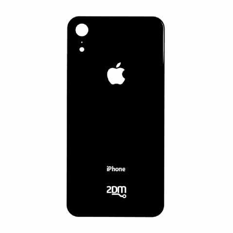 3231_imagen_1.png TAPA POSTERIOR IPH XR / HUECO GRANDE / APPLE / NEGRO - Imagen 1