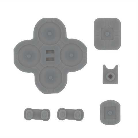 4155_imagen_1.png MEMBRANA DE SILICON SET 5 PIEZAS JOY-CON DERECHO NINTENDO SWITCH / NINTENDO - Imagen 1