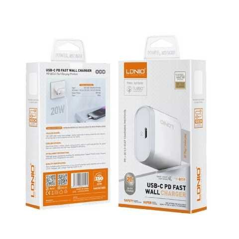 4480_imagen_2.png CARGADOR LDNIO Q111 / 20W / TIPO C A TIPO C - Imagen 1