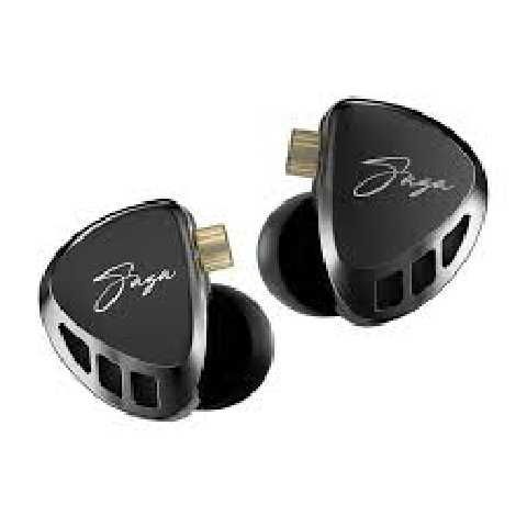4539_imagen_1.png AUDIFONOS KZ SAGA VERSION BALANCEADA C/MIC / NEGRO - Imagen 1