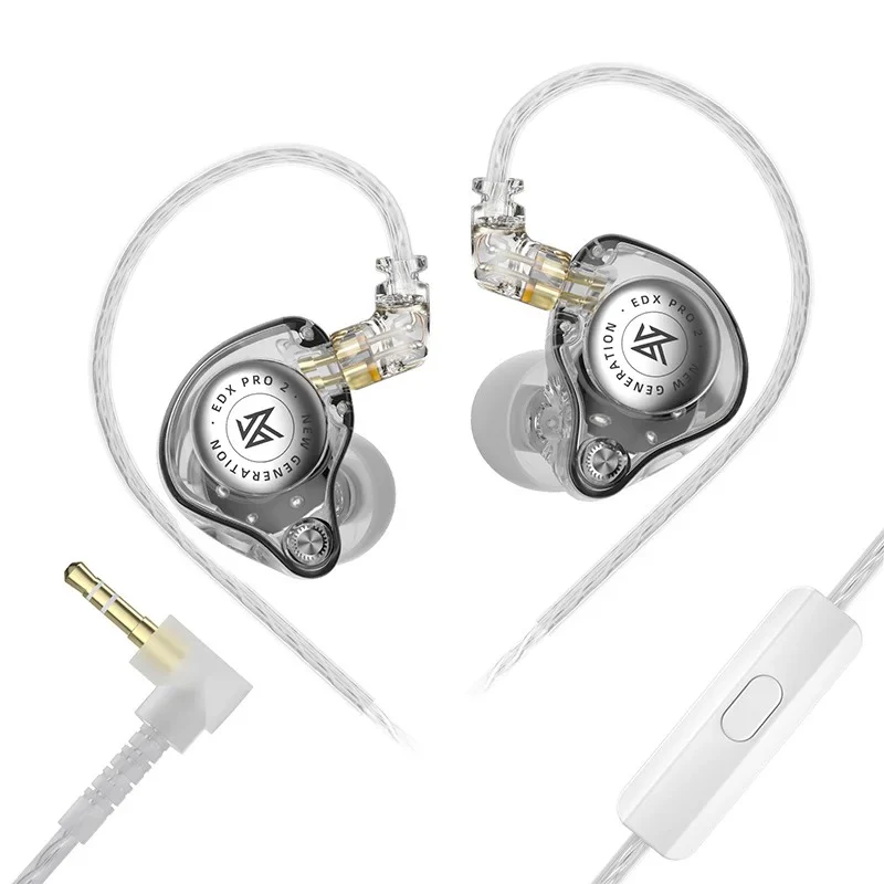 4577_imagen_3.png AUDIFONOS KZ EDX PRO 2 C/MIC / SILVER - Imagen 1